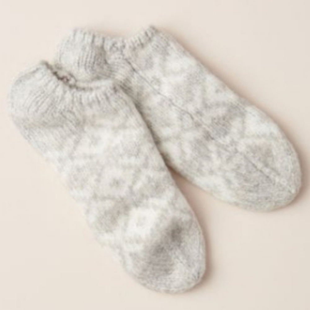 Anthropologie x Lemon Cozy No Show Socks